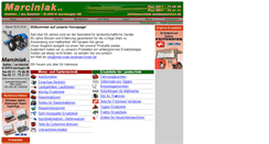 Desktop Screenshot of marciniak-landmaschinen.de